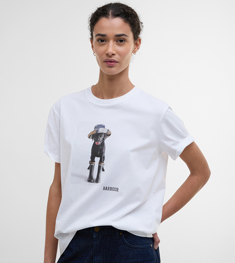 WOODROW Printed Crew Neck T-Shirt