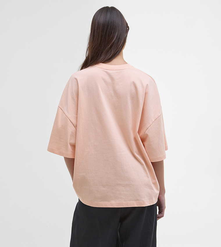 PALMA Solid Crew Neck T-Shirt