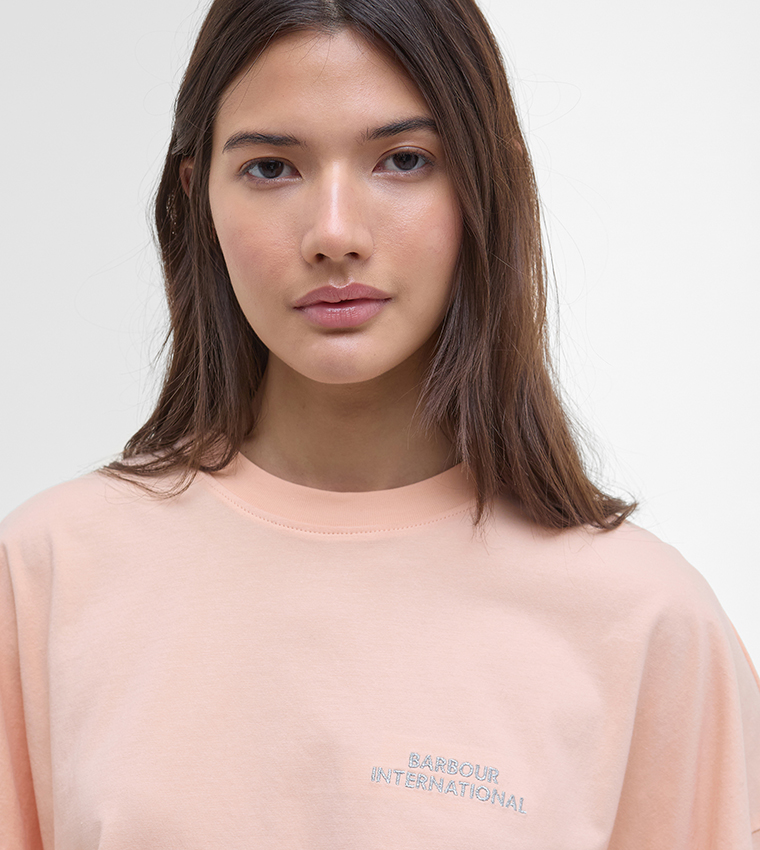 PALMA Solid Crew Neck T-Shirt
