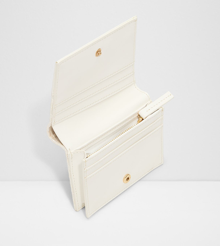LUCCIA Logo Embroidered Cardholder