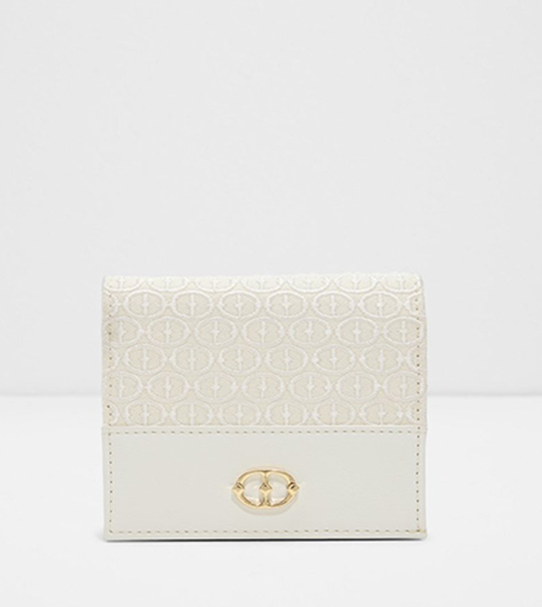 LUCCIA Logo Embroidered Cardholder