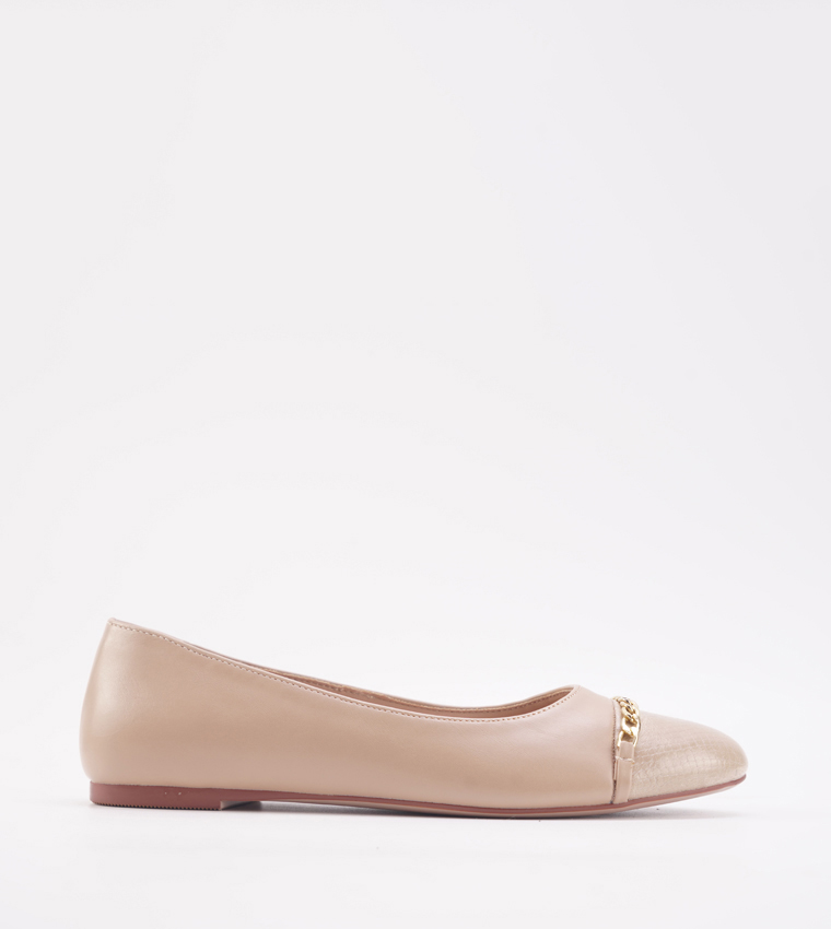 LUCO Textured Ballerinas