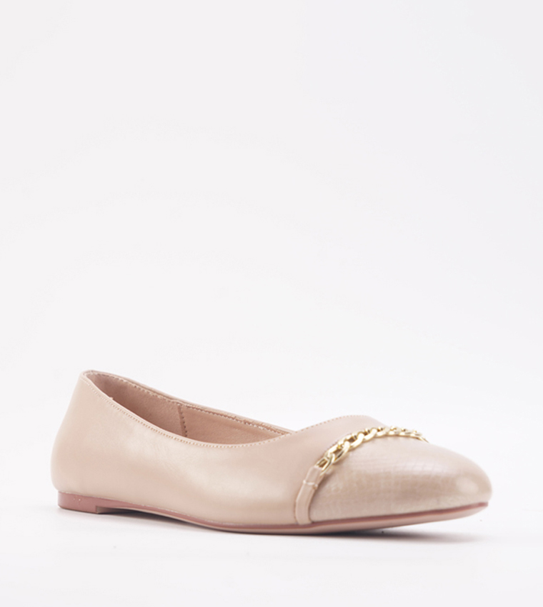 LUCO Textured Ballerinas