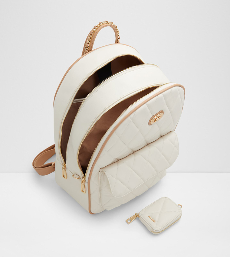 Aldo backpack white hot sale