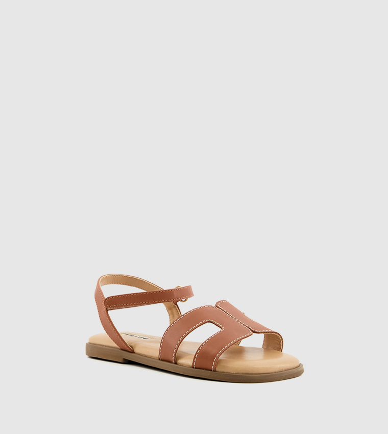 Tan on sale sandals girls