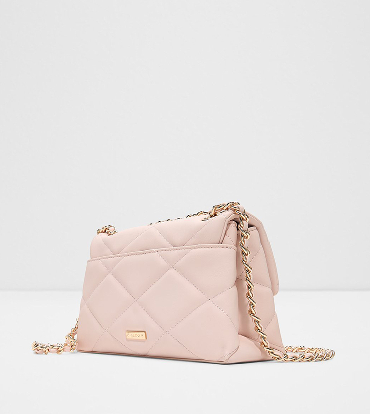 LUNARIA Quilted Flap Crossbody Bag