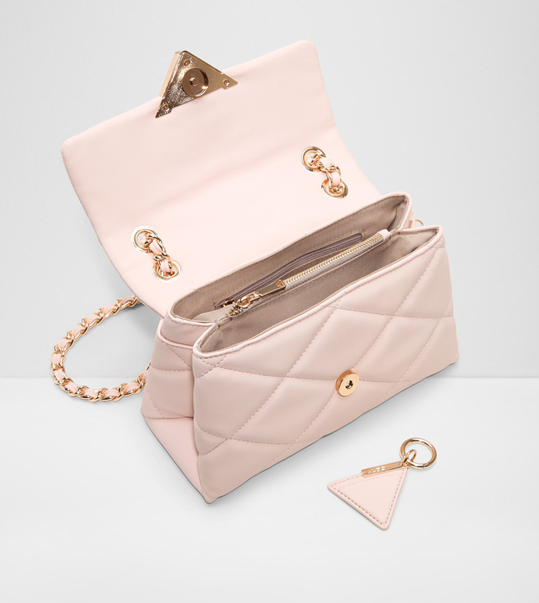 LUNARIA Quilted Flap Crossbody Bag