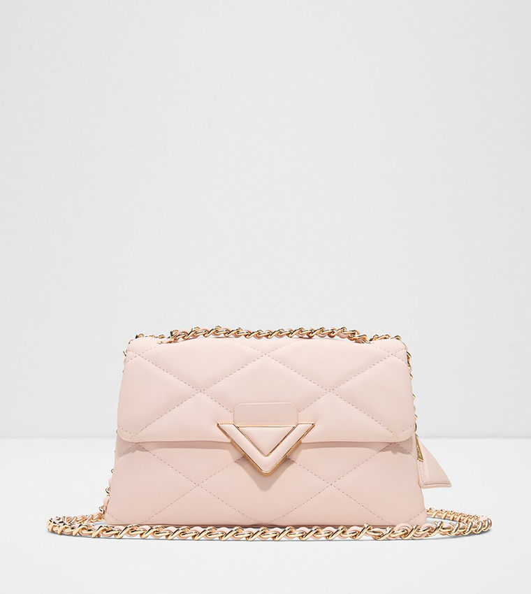 LUNARIA Quilted Flap Crossbody Bag