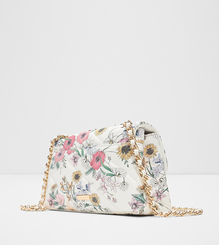 LUNARIA Patterned Flap Crossbody Bag