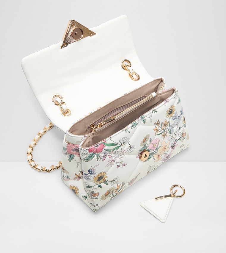 LUNARIA Patterned Flap Crossbody Bag