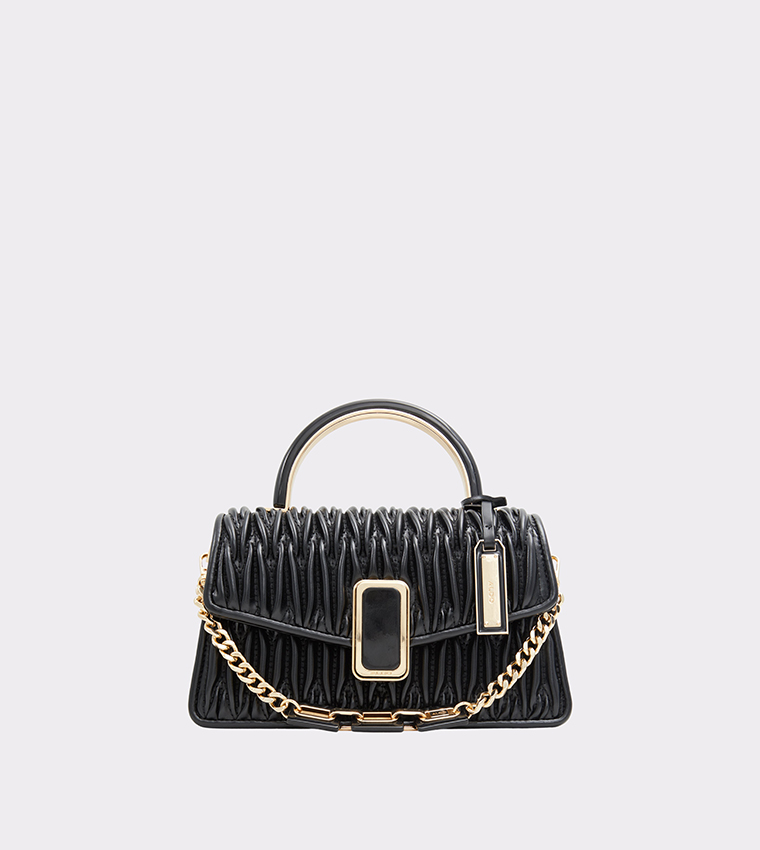 Buy Aldo LUSH Quilted Top Handle Bag In Black 6thStreet UAE