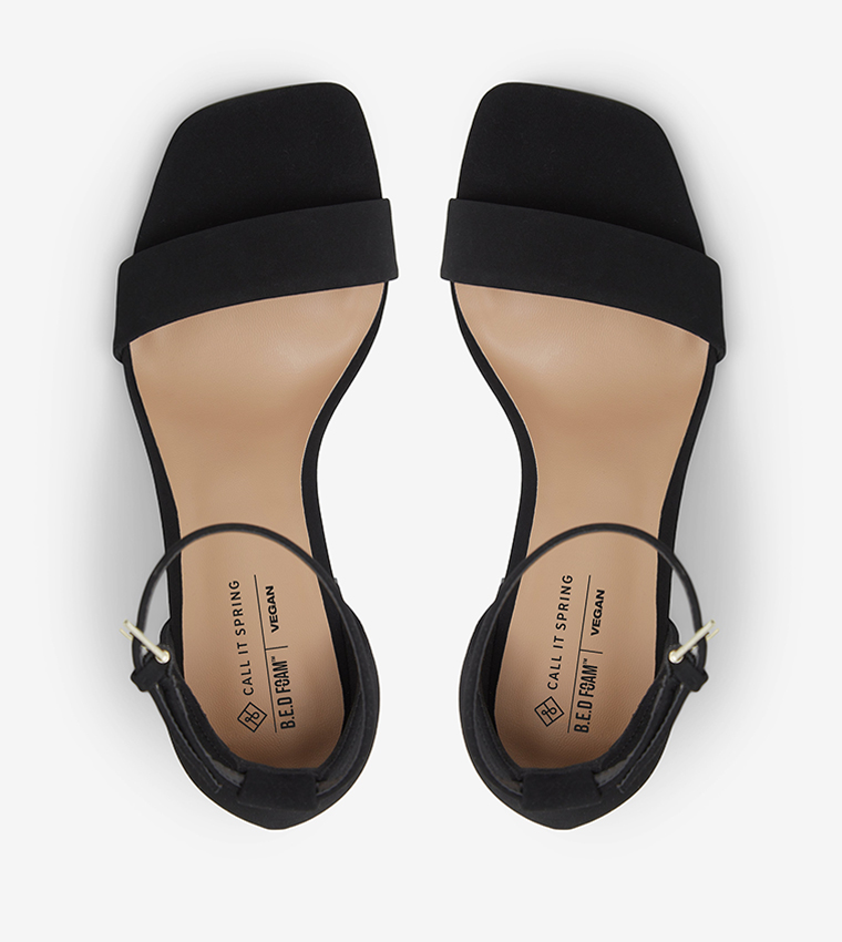 LUSITA Ankle Strap Heel Sandals