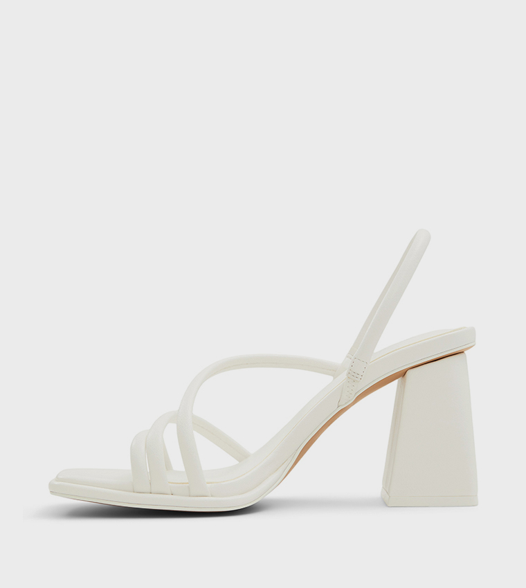 LUXE Slingback Block Heel Sandals