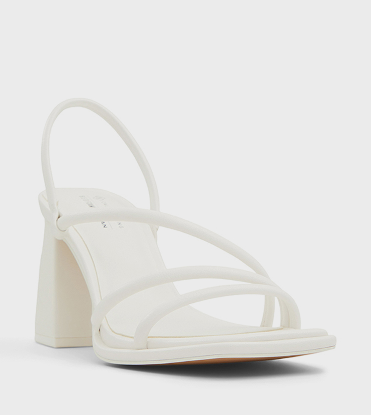 LUXE Slingback Block Heel Sandals