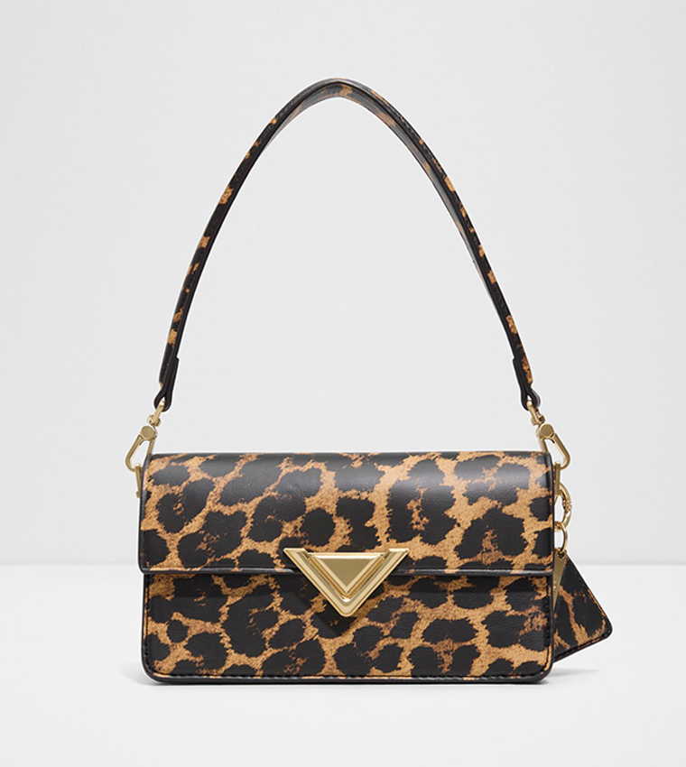 LUXECARRY2.0 Leopard Print Shoulder Bag