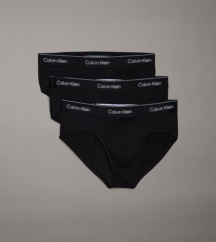 Pack of 3 Logo Waistband Briefs