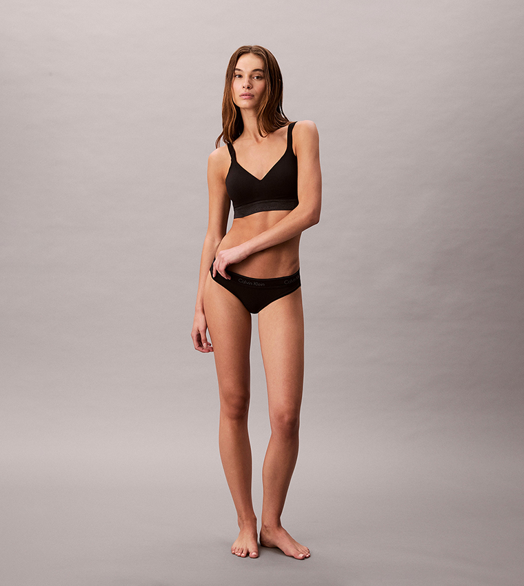 صدرية مبطنة بدون سلك بشعار 