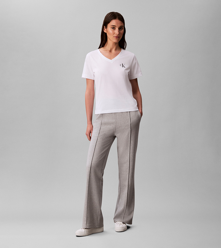 Monogram Elastic Waist Sweatpants