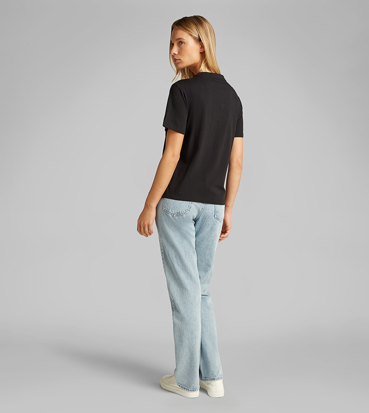 Logo Printed Crew Neck T-Shirt