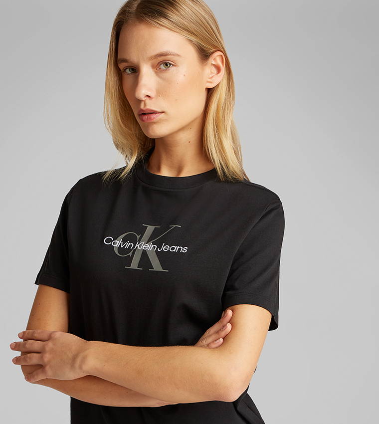 Logo Printed Crew Neck T-Shirt