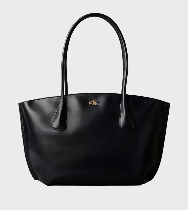 Logo Detail Dome Tote Bag