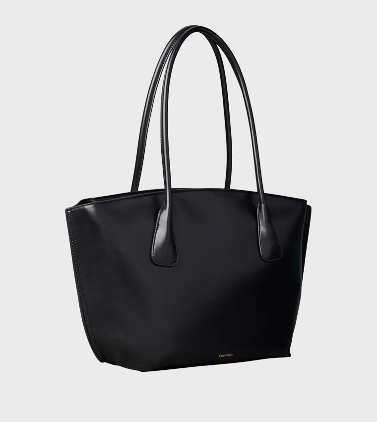 Logo Detail Dome Tote Bag