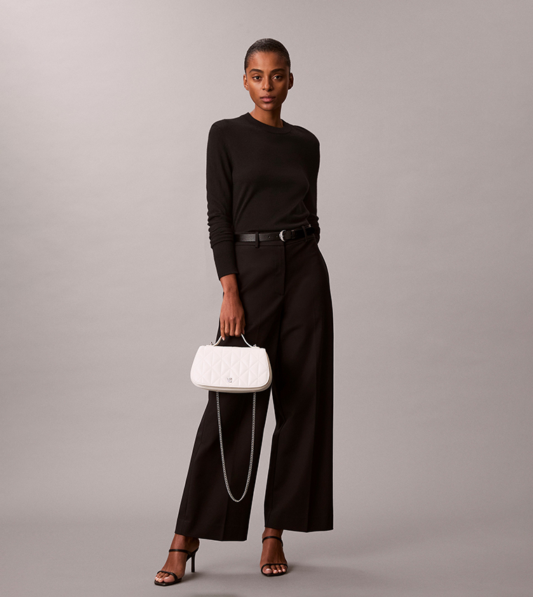 Quilted Top Handle Bag