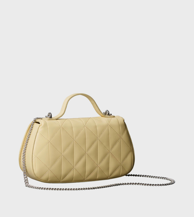 Quilted Top Handle Bag