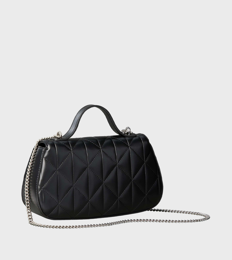 Quilted Top Handle Bag