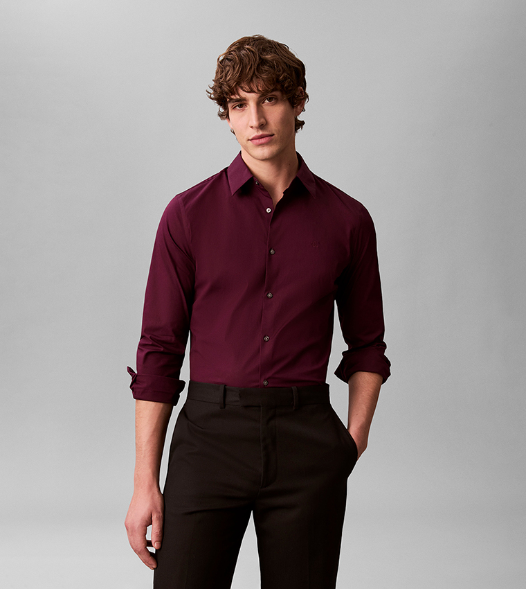 Solid Long Sleeves Shirt