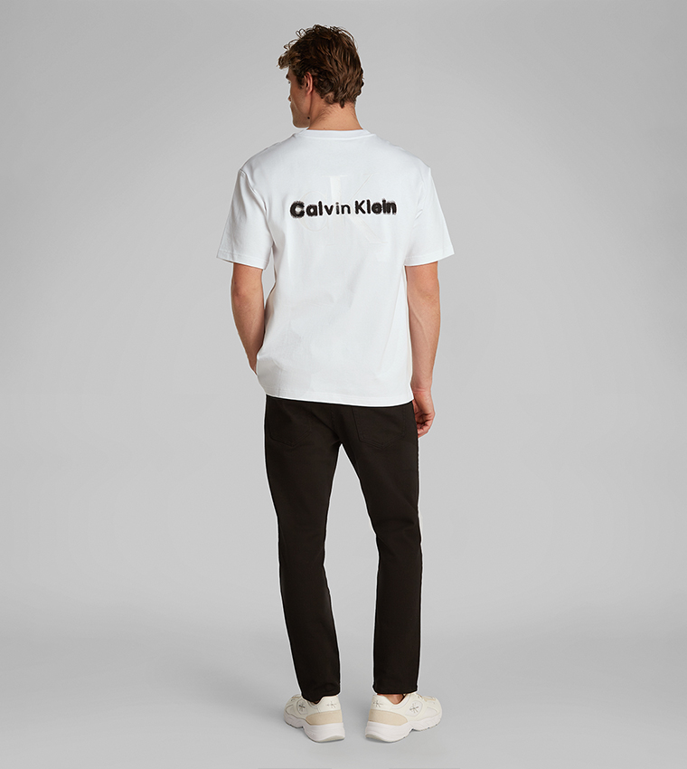 Logo Back Printed Short Sleeves T-Shirt