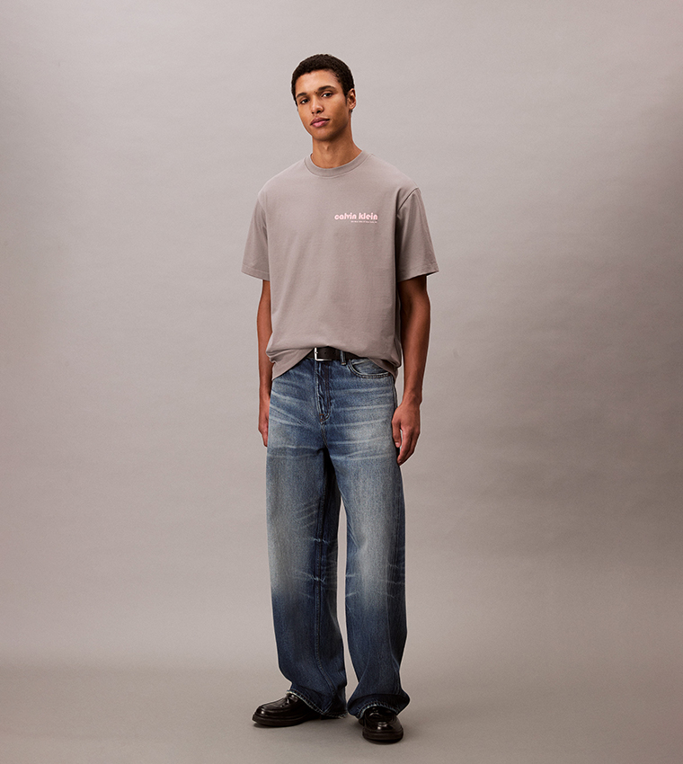 Logo Printed Crew Neck T-Shirt