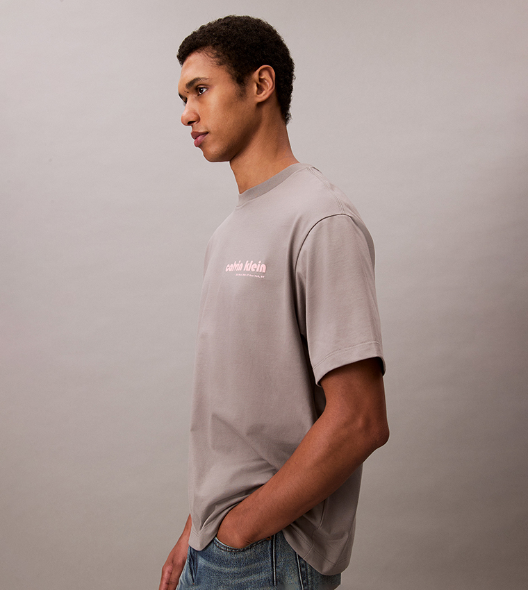 Logo Printed Crew Neck T-Shirt