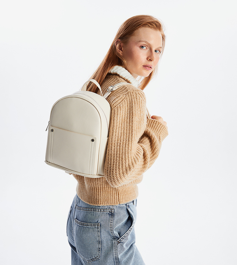 Textured Backpack