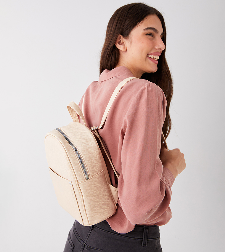 Textured Backpack
