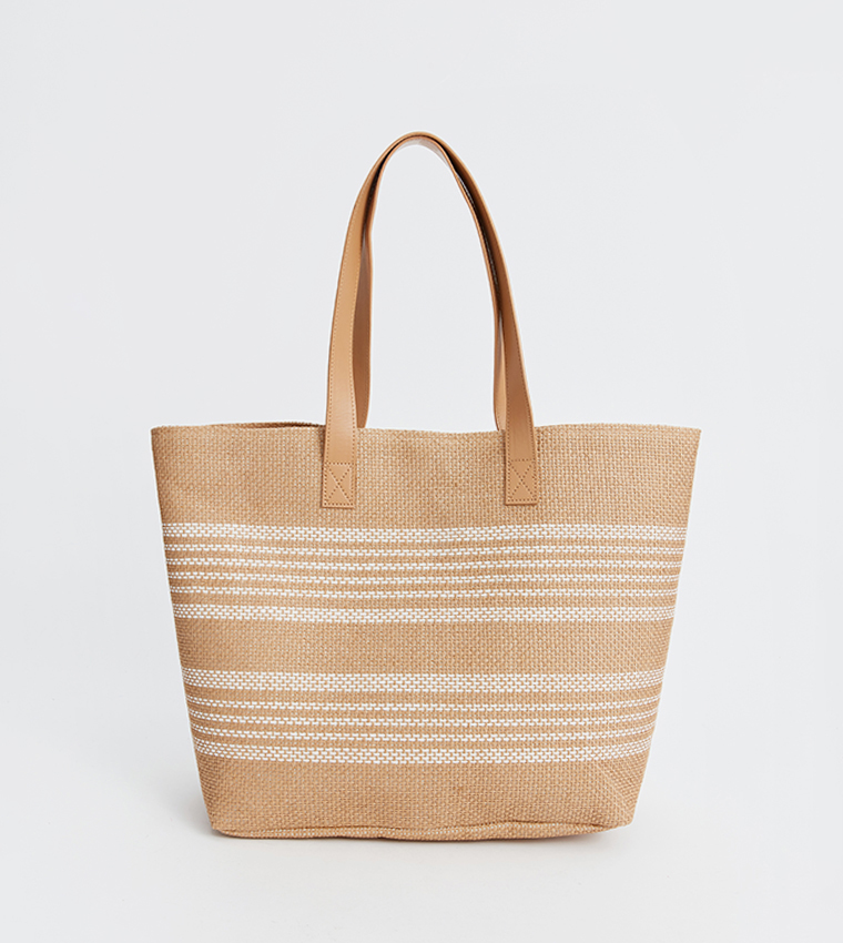 Striped Tote Bag