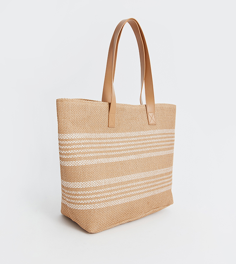 Striped Tote Bag