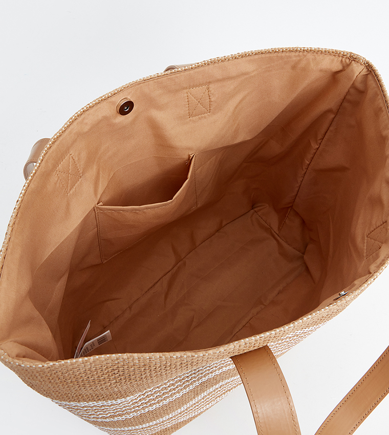 Striped Tote Bag