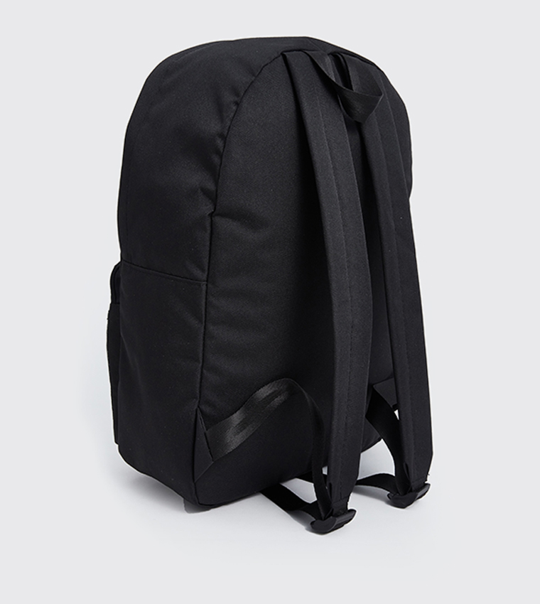 Badge Detail Zippered Backpack