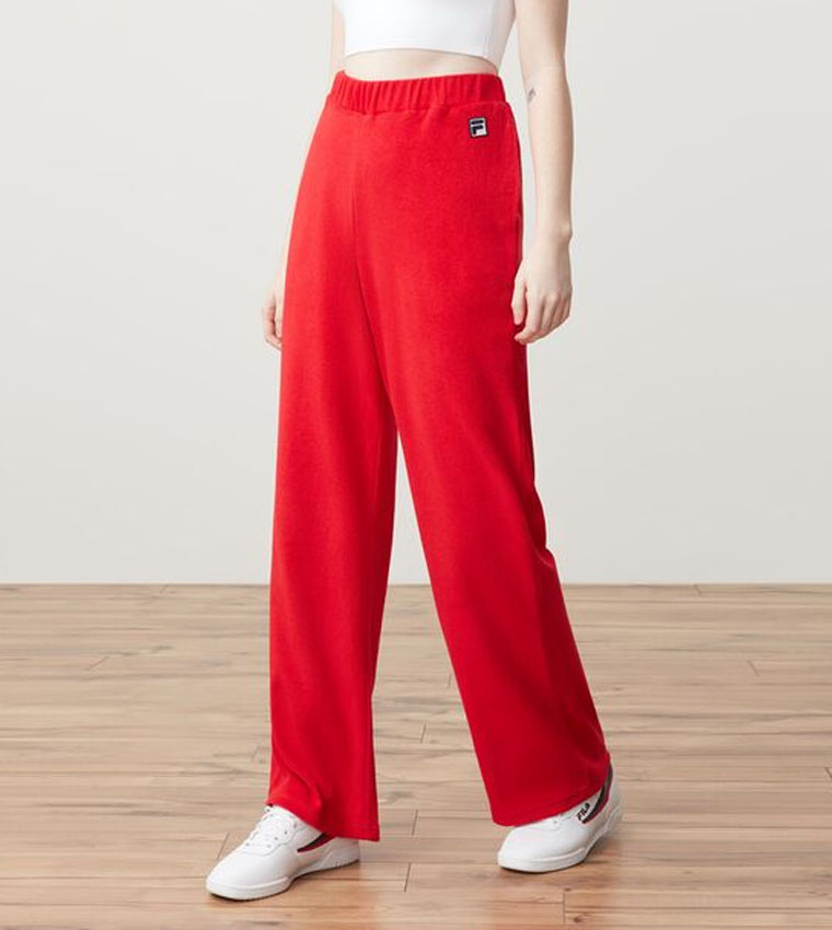 Buy Red Track Pants for Women by FILA Online