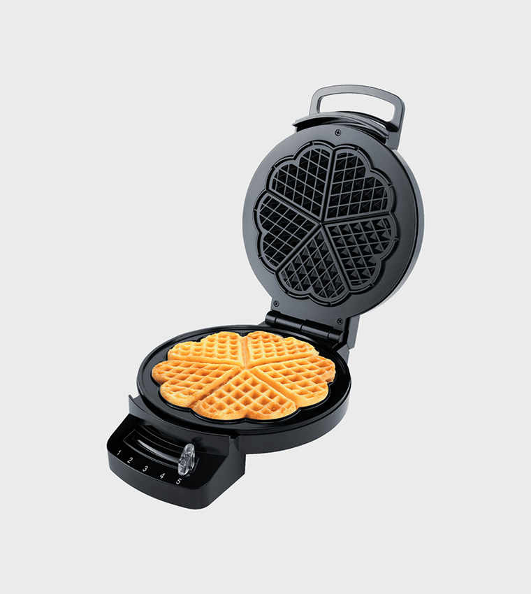 Buy Lakeland STEBA Waffle Iron Single 1400W In Black 6thStreet UAE