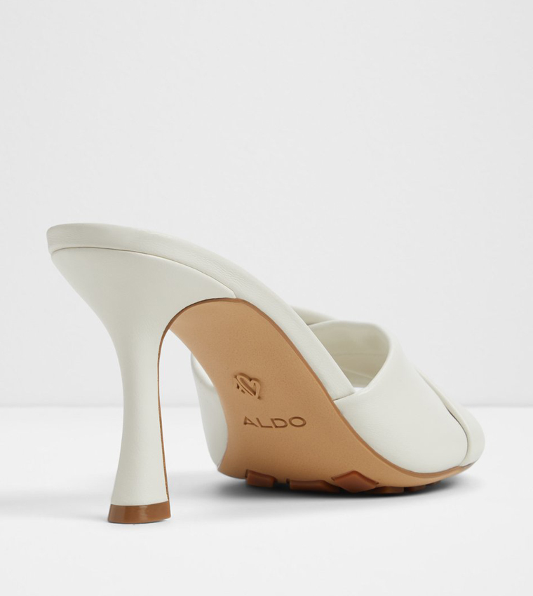 LYHANNA Textured Heeled Sandals