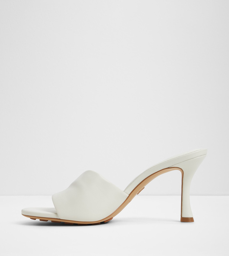 LYHANNA Textured Heeled Sandals