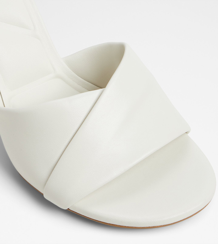 LYHANNA Textured Heeled Sandals