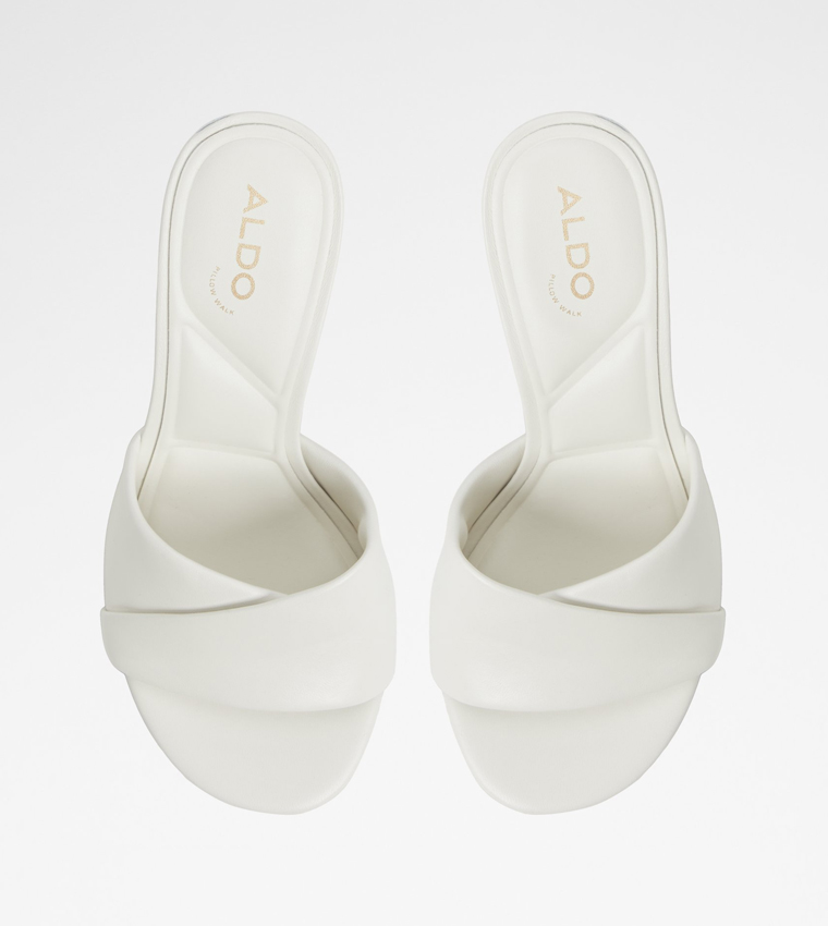 LYHANNA Textured Heeled Sandals