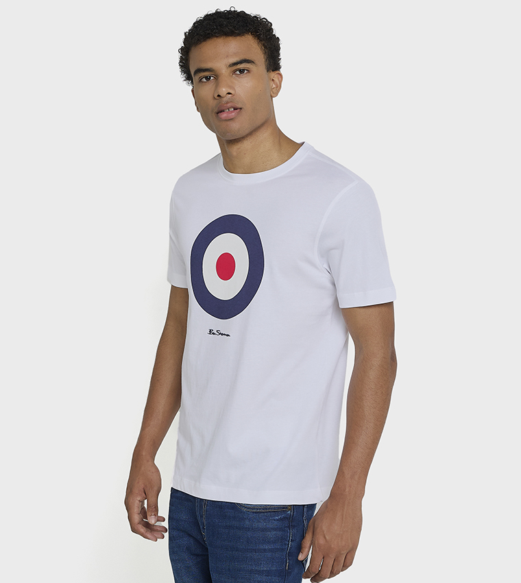 Printed Crew Neck Cotton T-Shirt