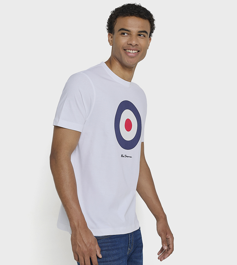Printed Crew Neck Cotton T-Shirt