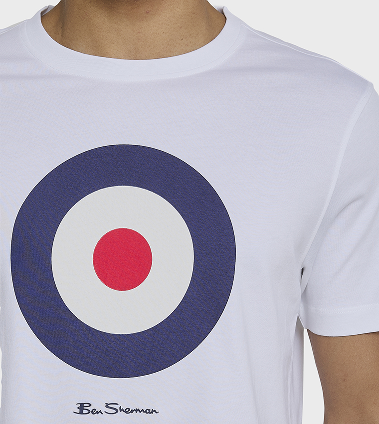 Printed Crew Neck Cotton T-Shirt