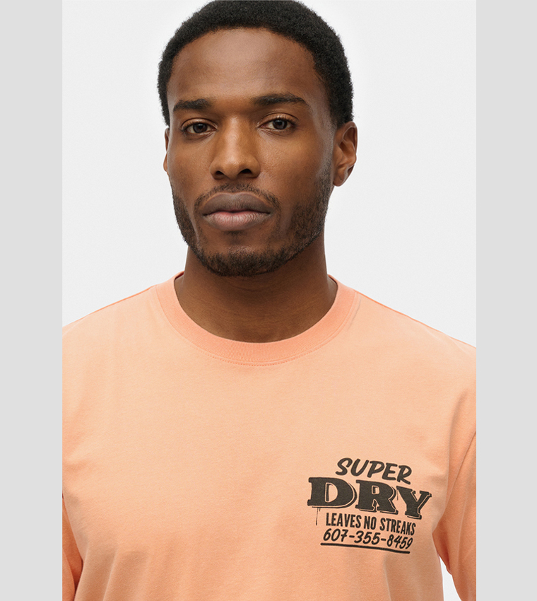 Trade Tools Logo Printed Loose Fit T-Shirt