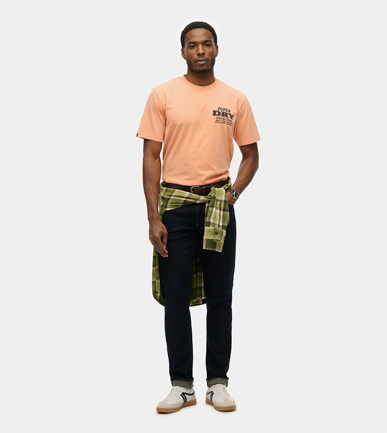 Trade Tools Logo Printed Loose Fit T-Shirt